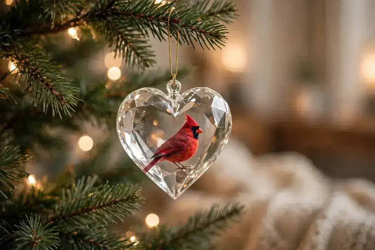 personalized christmas ornaments ideas remembrance heart ornament