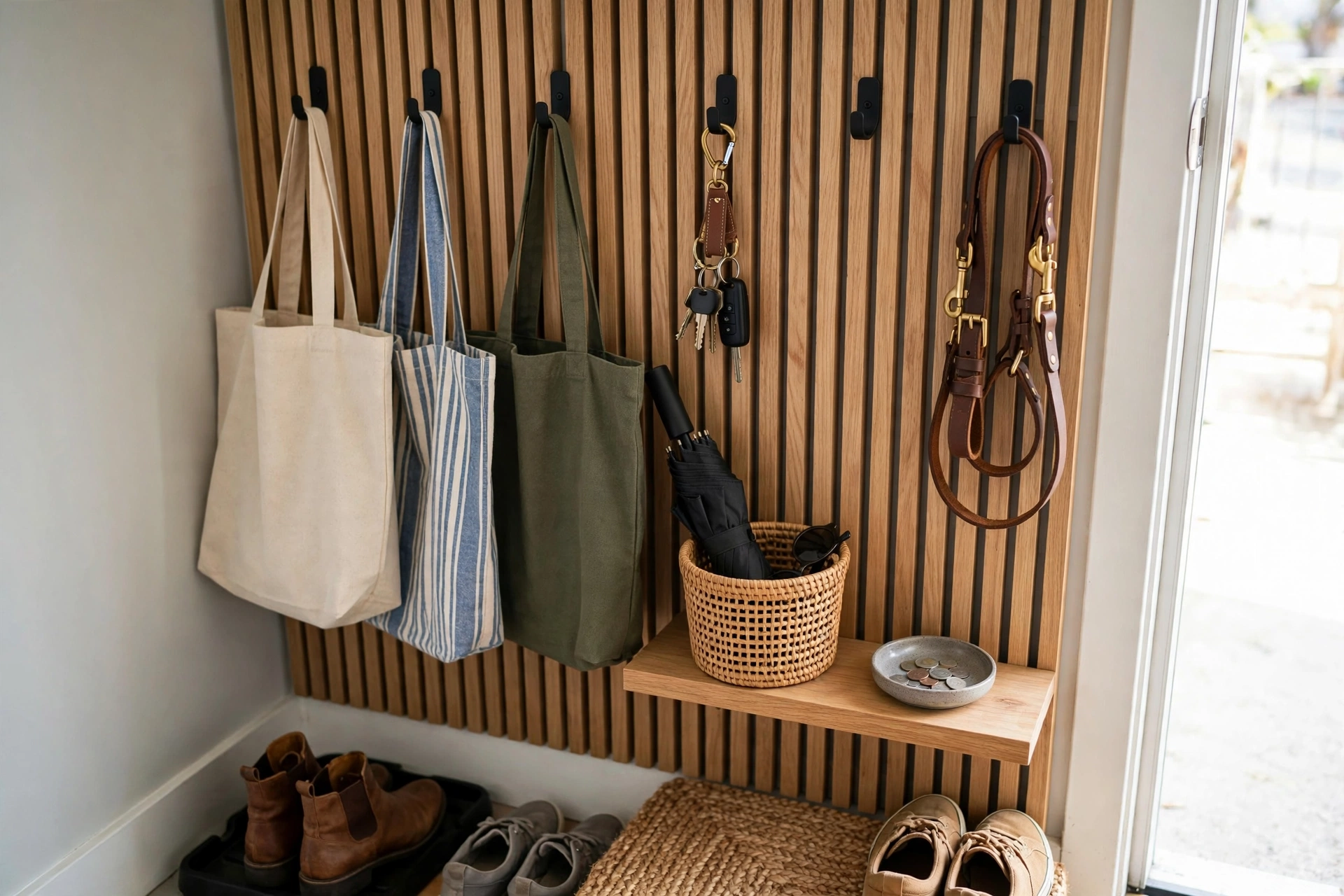 small entryway winter organization ideas command hook entryway hacks