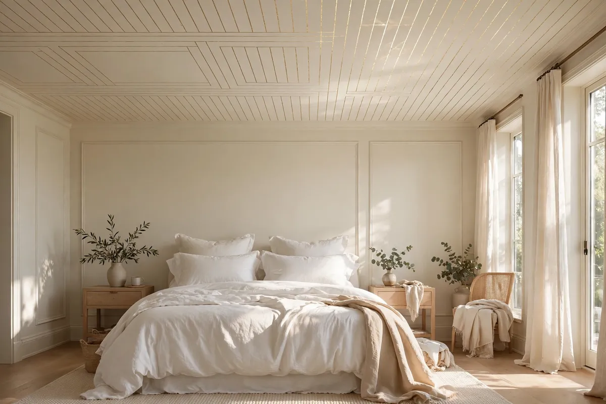 striped ceiling ideas thin pinstripes