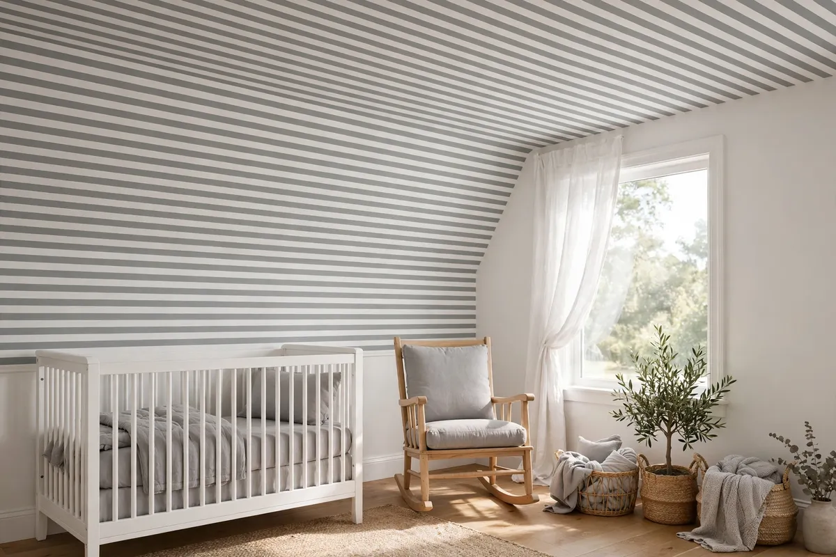 striped ceiling ideas wallpaper stripes